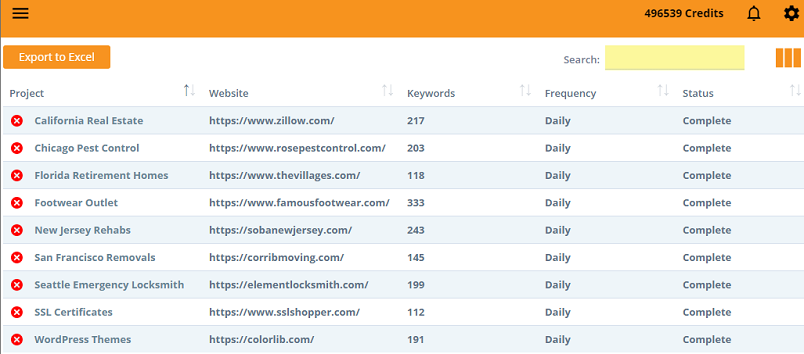 This rank tracker's price is determined by how many keyword rank checks we perform on your behalf.