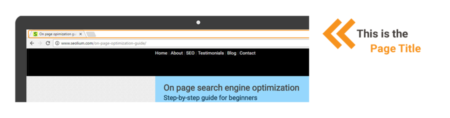 Optimize your page title according to the SEO rules.